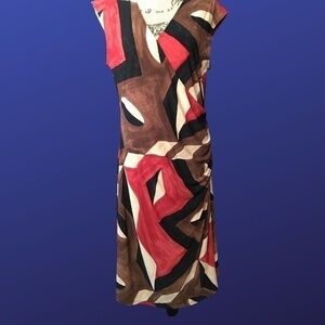 LAUREN RALPH LAUREN SLEEVELESS SURPLICE WRAP Dress, NWOT, Size XL